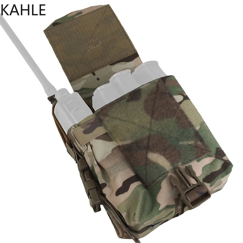 Tactical Frag Pouch Belt Storage Mutant Pouches 556 Mag MOLLE Multi-function Tool Bag Radios Water Bottles Bag Airsoft