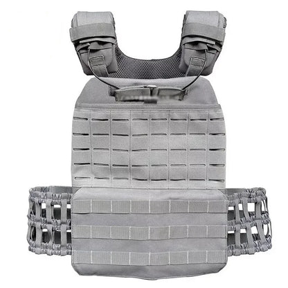 Tactical Adjustable Vest Hunting Airsoft Molle Waistcoat Hiking Assault Plate Carrier Vest Hunting Protect Outdoor Equipment