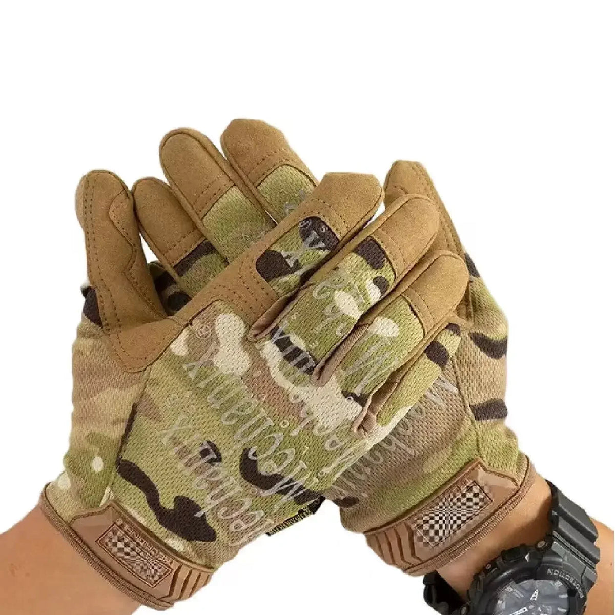 Mechanix Tactical Full-Finger Gloves: Outdoor Climbing, Protection, Touchscreen Compatible, Wear-Resistant and Anti-Slip Gloves