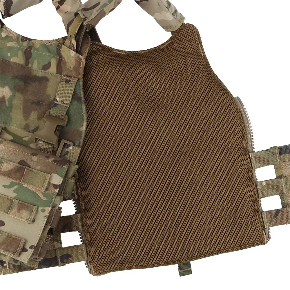 Tactical Hunting Vest Velocity Systems Plate Carrier With Zip-on Hydration Back Panel  Bag MOLLE Scarab Airsoft Militar Gear
