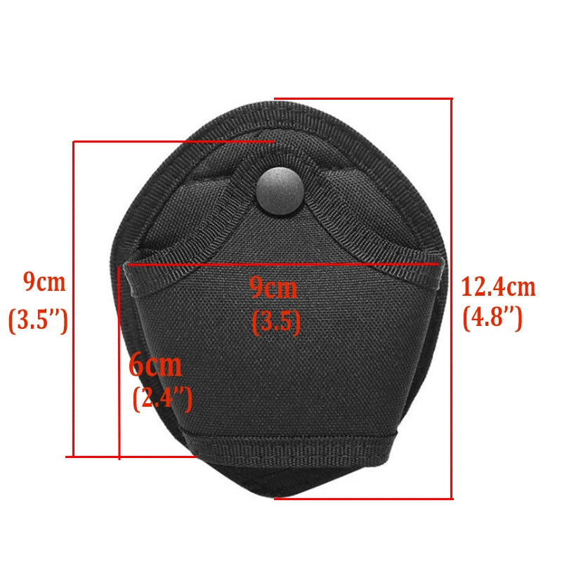 Tactical Molle Handcuff Pouch Bag Multi Shackles Cover Waist Pockets Bag Handcuff Case Hunting Holster Pouch Accessories