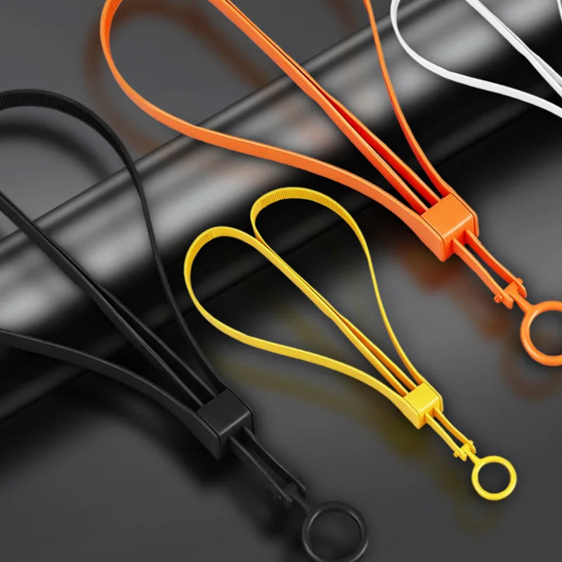 1Pc Yellow Tactical Plastic Cable Tie Handcuffs CS Sport Decorative Strap TMC Gear Military Disposable Cable Tie