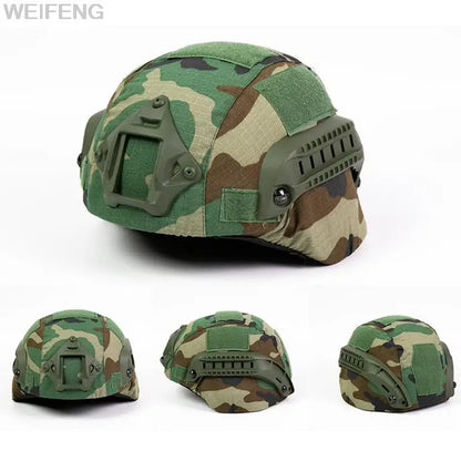 Tactical MICH2000 Helmet Cover Hunting Gear Helmet Accessories Camouflage Cloth Helmet Cover for MICH Helmet