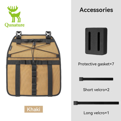 Qunature Upgraded Version 2.0 Bikepacking Bag Waterproof Compression Bag Lightweight Durable Road MTB Bike Travel Cycling Gear
