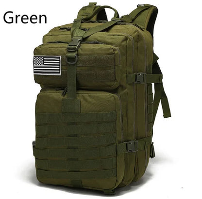 Oxford 50L1000D Nylon Waterproof Camping Travel Fishing Hunting Bag Outdoor Military Tactical Sports Backpack