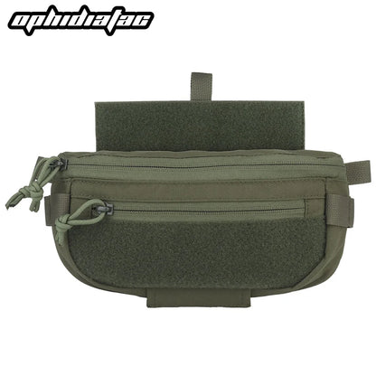 OPHIDIANTAC quick disassembly and assembly expansion bag vest pendant pull down bag EDC abdominal waist bag hunting tourniquet m