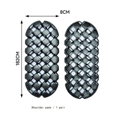 Tactical Vest,  Universal Heat Dissipation, 3D Ventilation, Portable Breathable Pad