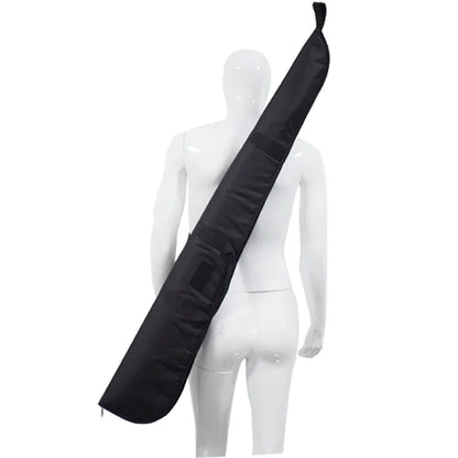 128CM pointed mouth backpack, multifunctional single shoulder shockproof fishing bag, outdoor sports sponge diagonal cross bag