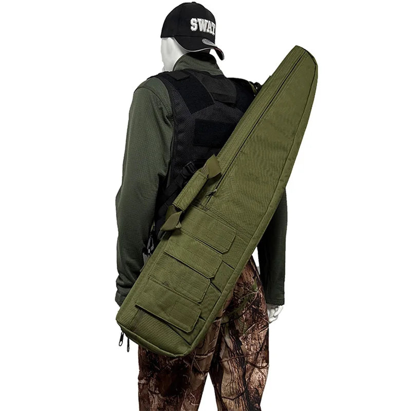 Tactical Gun Shoulder Bag for Outdoor Hunting Airsoft Shooting Equipment Bag Colorful Bullet Equipment Storage Bag