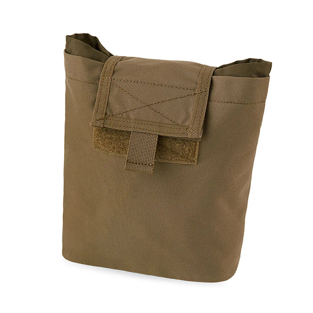 KRYDEX Tactical Dump Pouch Foldable Recycling Bag MOLLE Roll-up Drop Pouch Hunting Waist Utility Tool Bag