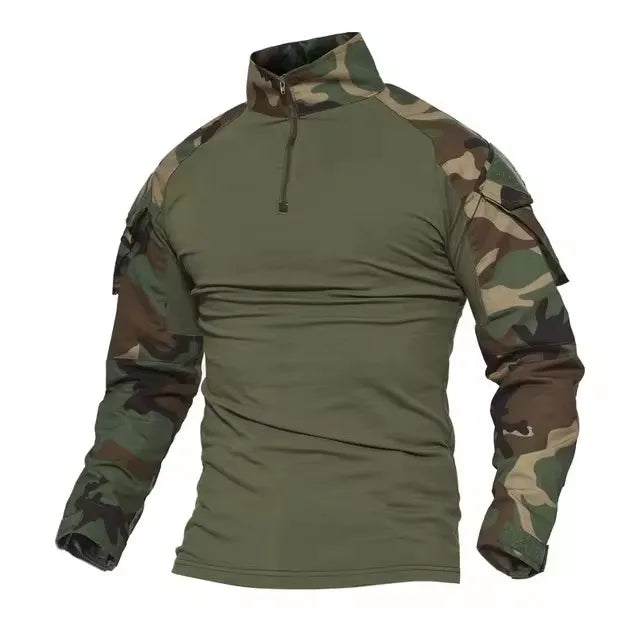 Camouflage Softair US Army Combat Uniform Military Shirt Cargo CP Multicam Airsoft Paintball Cotton Tactical Clothing
