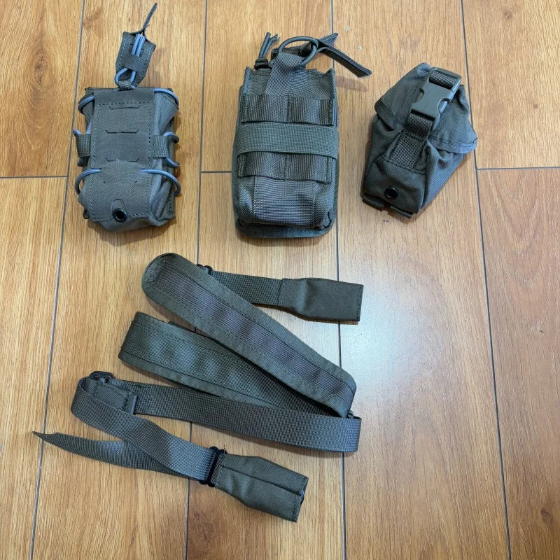 One Stop Comprehensive Set Of Anti Red  Quick Release Vest Matching Accessories Without label