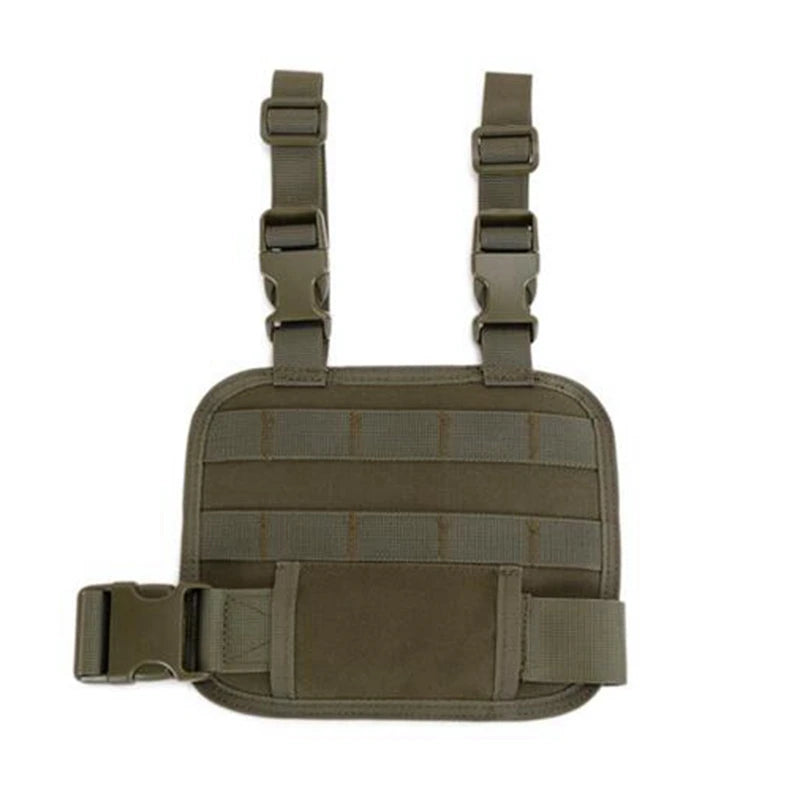 Tactical Drop Leg Platform MOLLE Adjustable Drop Leg Panel Thigh MOLLE Rig with Adjustable Belt & Thigh Straps