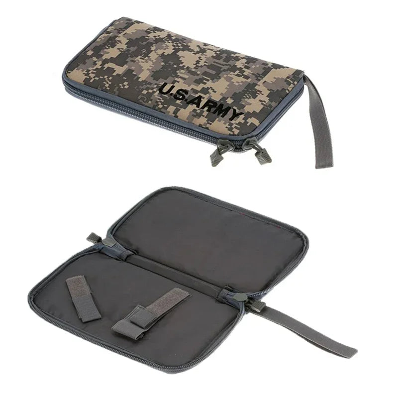 Tactical Concealed Pistol Carry Bag Portable Gun Holster Case Hunting Handgun Carrier Pouch Protection Outdoor Accessories