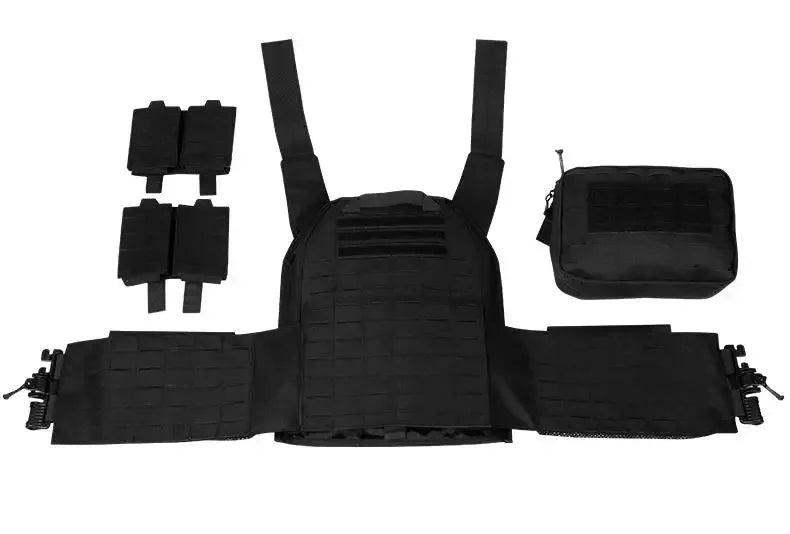 Ranger Green Plate Carrier Tactical Vest With Quick Release Security Molle Chaleco Tactical Bandolier Laser Cut Vest