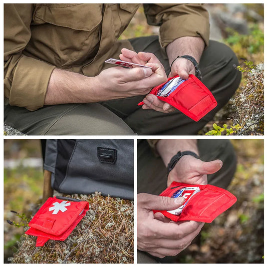 HELIKON MICRO MED KIT Compact Nylon Durable Medical Pouch – Outdoor Utility / Storage Bag