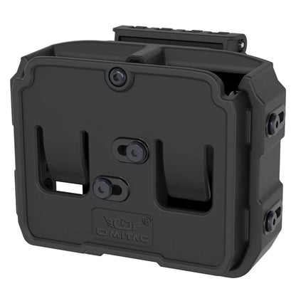 360° Rotating Universal Double Magazine Pouch for Glock, Sig Sauer, S&W, Beretta, Browning, Taurus, H&K, Springfield, Ruger Maga