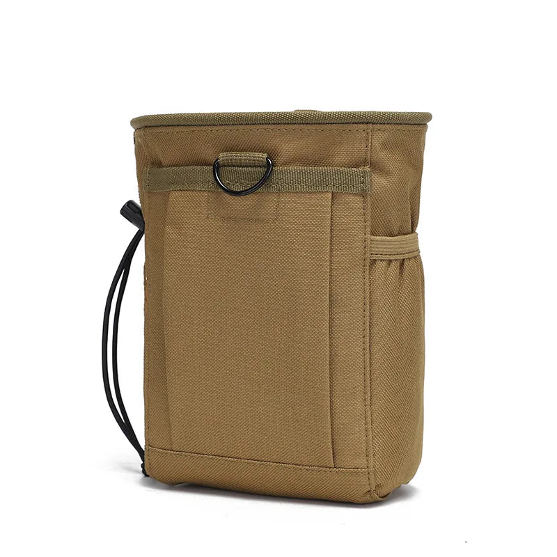 Tactical Storage Bag Outdoor Camo Tactical Molle Garbage Bag Nylon Recycling Waist Bag Portable Hunting Outdoor Accessories Storage Bag