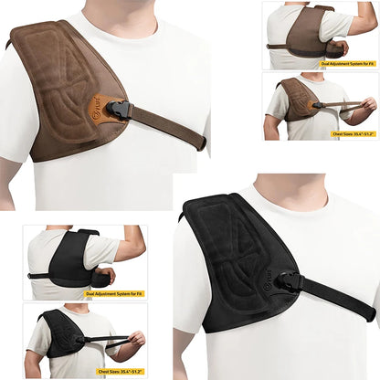 CVLIFE Recoil Pad Shoulder Pad Vest Universal Protector for Range Hunting