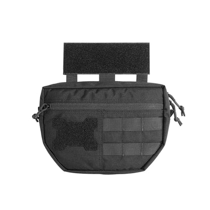 Double Layer Outdoor EDC Pack Men Tactical Molle Waist Pouch Nylon Vest Hang Pouch Fanny Pack Camping Hunting Accessories Bags