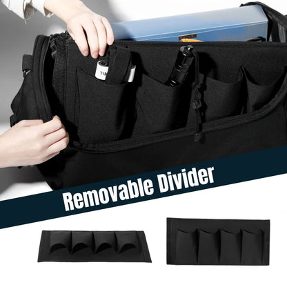 Range Bag Outdoor Hunting Training Shooting Tactical Handgun Bag Waterproof Shoulder Bag Car Wokring Organizer Patrol Bag