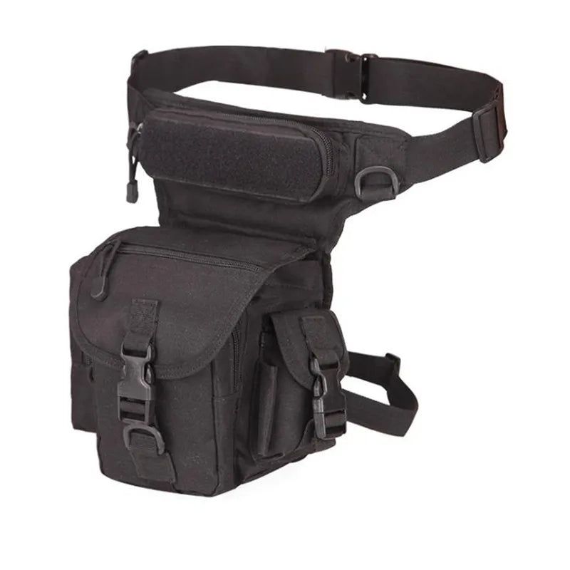 Outdoor Multifunctional Sports Leg Bag, Motorcycle Riding Men's Leg Bag, Outdoor Hiking Adventure Travel Equipment Storage Bag