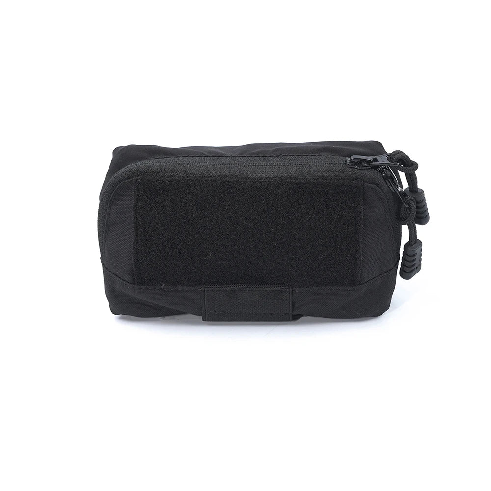 Tactical Molle Map Pouch Huting Equipment Ferro Concepts Airsoft Edc Bag Admin Panel Camping Accessories Outdoor Black