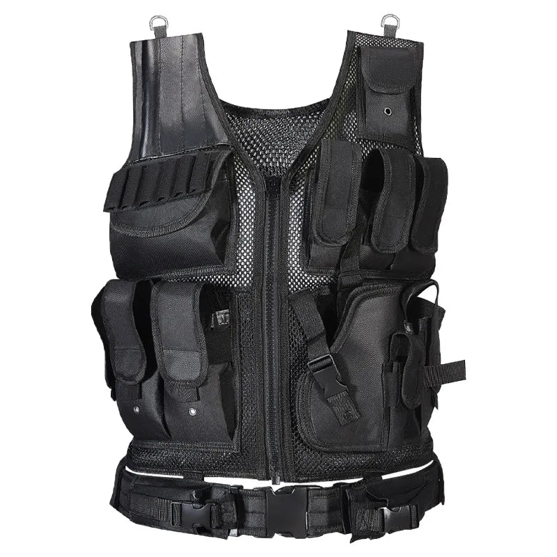 Hunting Security Clothes Swat Tactical Vest Swat Jacket Chest Rig Multi-pocket Swat Army Cs Hunting Vest Camping Accessories