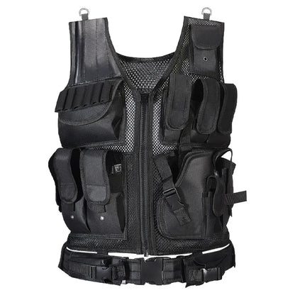 Hunting Security Clothes Swat Tactical Vest Swat Jacket Chest Rig Multi-pocket Swat Army Cs Hunting Vest Camping Accessories