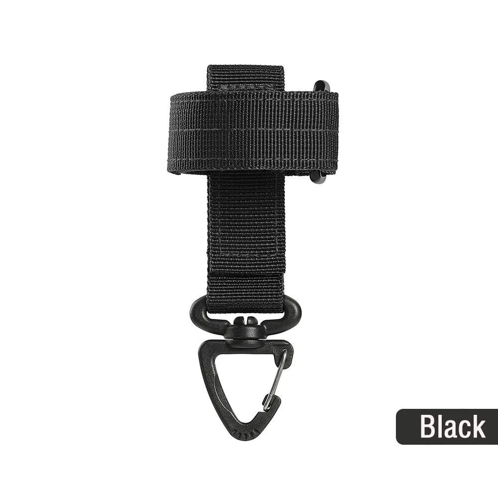 Molle Tactical Keychain Glove Holder Strap Nylon Gear Keeper for Outdoor Tools