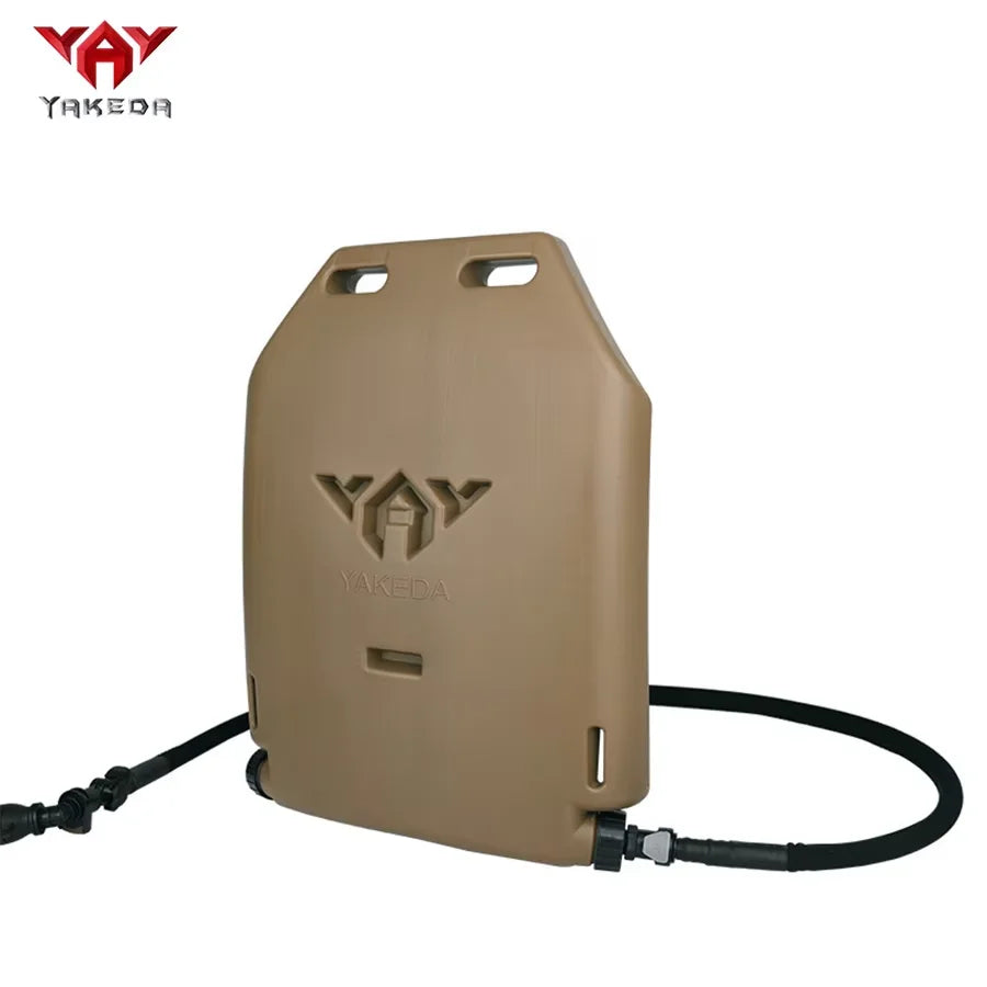 YAKEDA 1.75L Large Capacity Hydration Bladder Insert Board PE Food Grade Odorless Tactical Vest Inner Liner