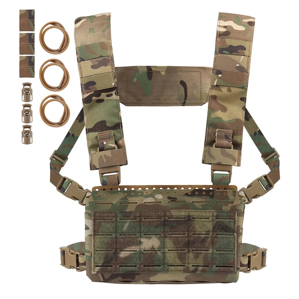 Tactical MOLLE MK5 Chest Rig SS MKV Micro Fight Chassis Placard Kit Loop Airsoft Magazine Pouch Plate Carrier Vest Equipment