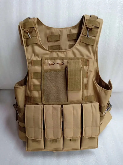 Tactical Plate Carrier Vest Hunting Paintball Combat Waistcoat Airsoft Outdoor Clothing Molle Assault CS Vests Military Gear