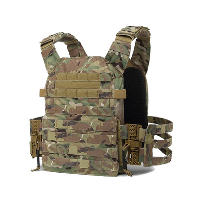 Quick Release Tactical Vest for Men Breathable 1000D Airsoft Vest for Outdoor