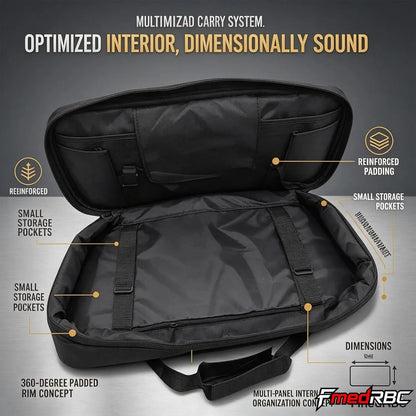 Tactical Rifle Case Soft Long Gun Bag Padded Shotgun Backpack Hunting Weapons Holster Airsoft EDC Pouch 70-120cm Fishing Bag