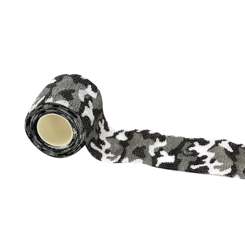 Telescopic High Elastic Camouflage Tape - Non-Woven Fabric for Outdoor Hunting, Finger Protection & Movement