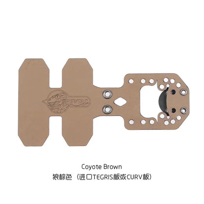 Tactical Vest Universal PTT MOLLE Mounting Board for U94 TEA Invisio