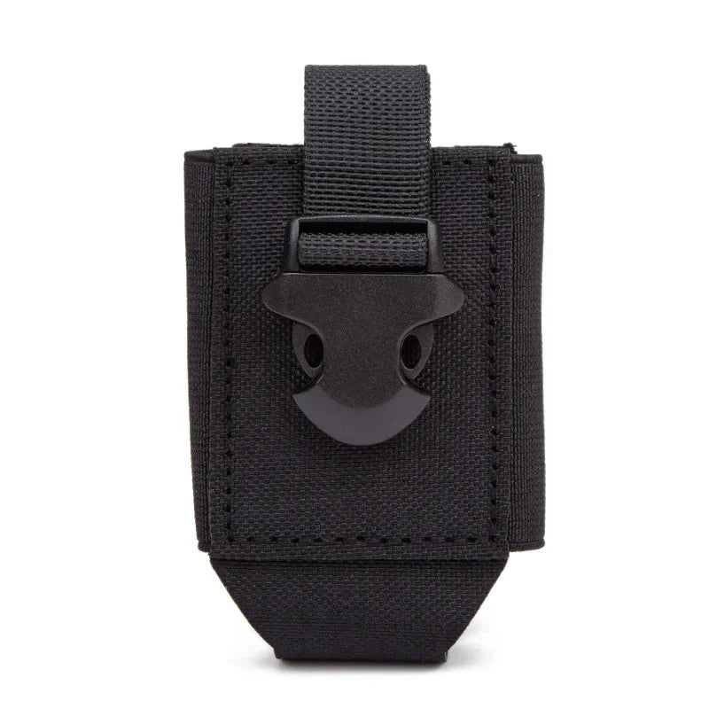 Tactical 40MM Grenade Molle Pouch Radio Holster Outdoor Sports Hiking Hunting Phone Case Walkie Talkie Holder EDC Tool Waist Bag