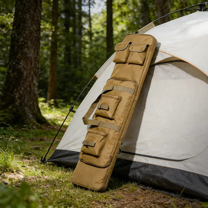 Outdoor Rifle Bag, Tactical Long Rifle Backpack, Portable Shotgun Case for Storage and Transportation, Suitable for Outd