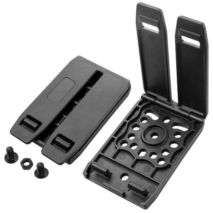 Gun&Flower MOLLE Adapter, Polymer Modular Attachment for Gun Holsters/Magazine Pouches. Fits Molle Belt/Molle Vest