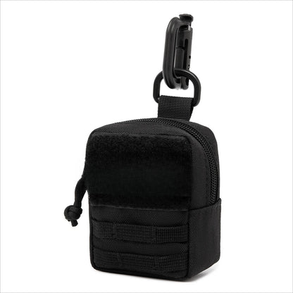 Tactical Mini MOLLE Pouch Compact Utility EDC Battery Cigarette Case Card Slot Waist Bags For Hunting Trekking Running Camping