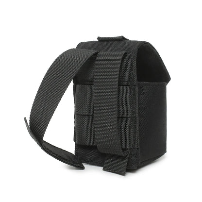 Tactical Molle Grenade Pouch Single Frag Grenade Flash Bag EDC Tool Bags Magazine Pouch for Hunting Shooting Airsoft Equipment
