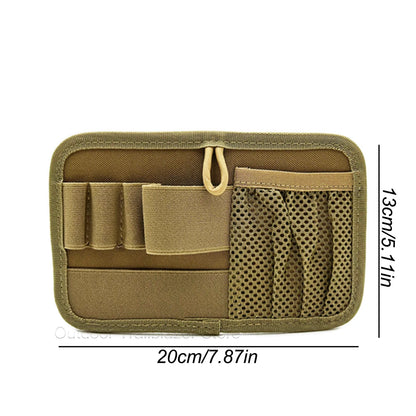 Tactical Modular Hook Loop Panel EDC Organizer Inner Separation Pouch for Hunting Accessories Tools Equipment Organizer Board