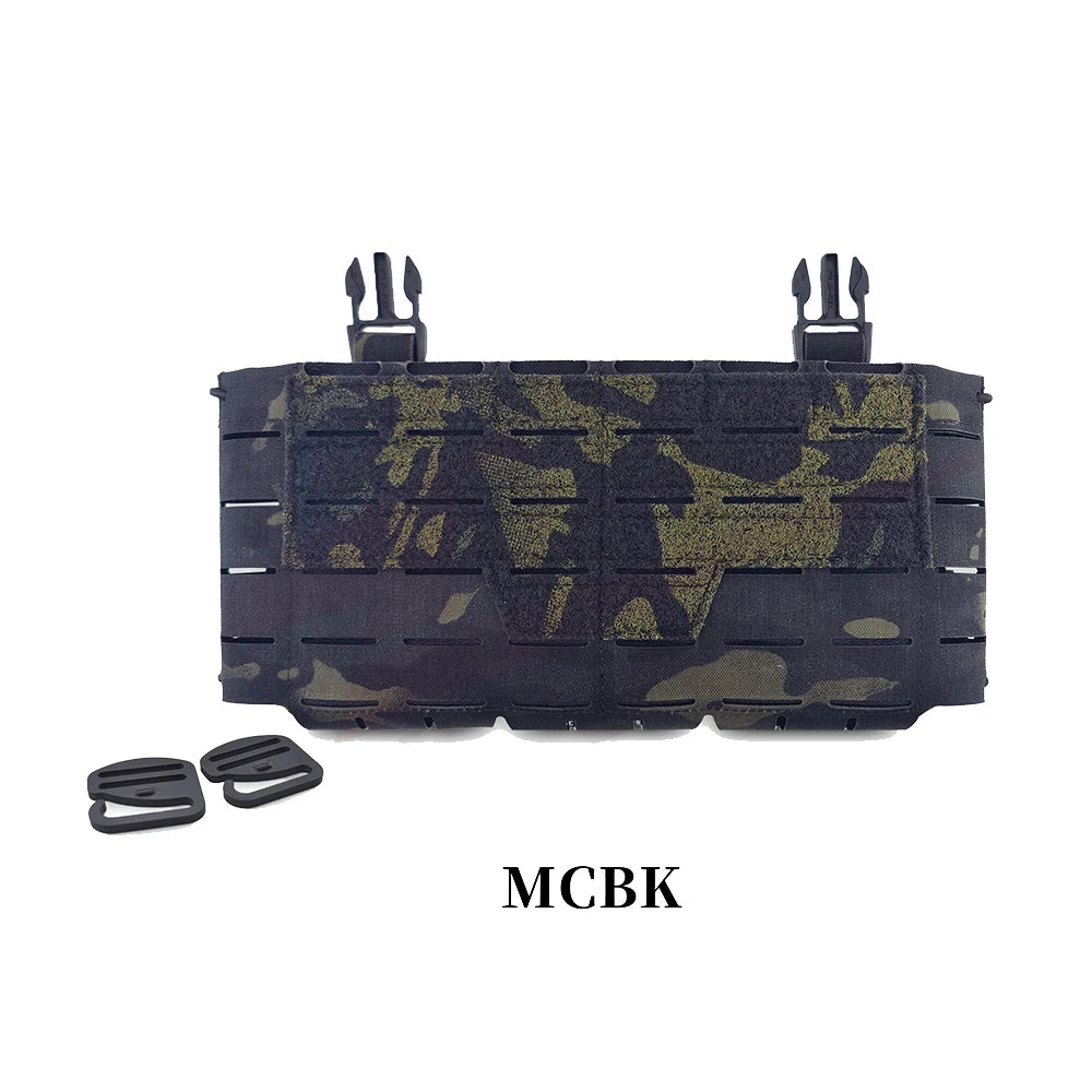New Tactical Chest Hanging Main Body Front Panel Bag for ARC Placard V4 Vest Triple 5.56 Magazine Storage Pouch
