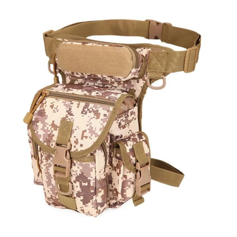 Outdoor Multifunctional Sports Leg Bag, Motorcycle Riding Men's Leg Bag, Outdoor Hiking Adventure Travel Equipment Storage Bag