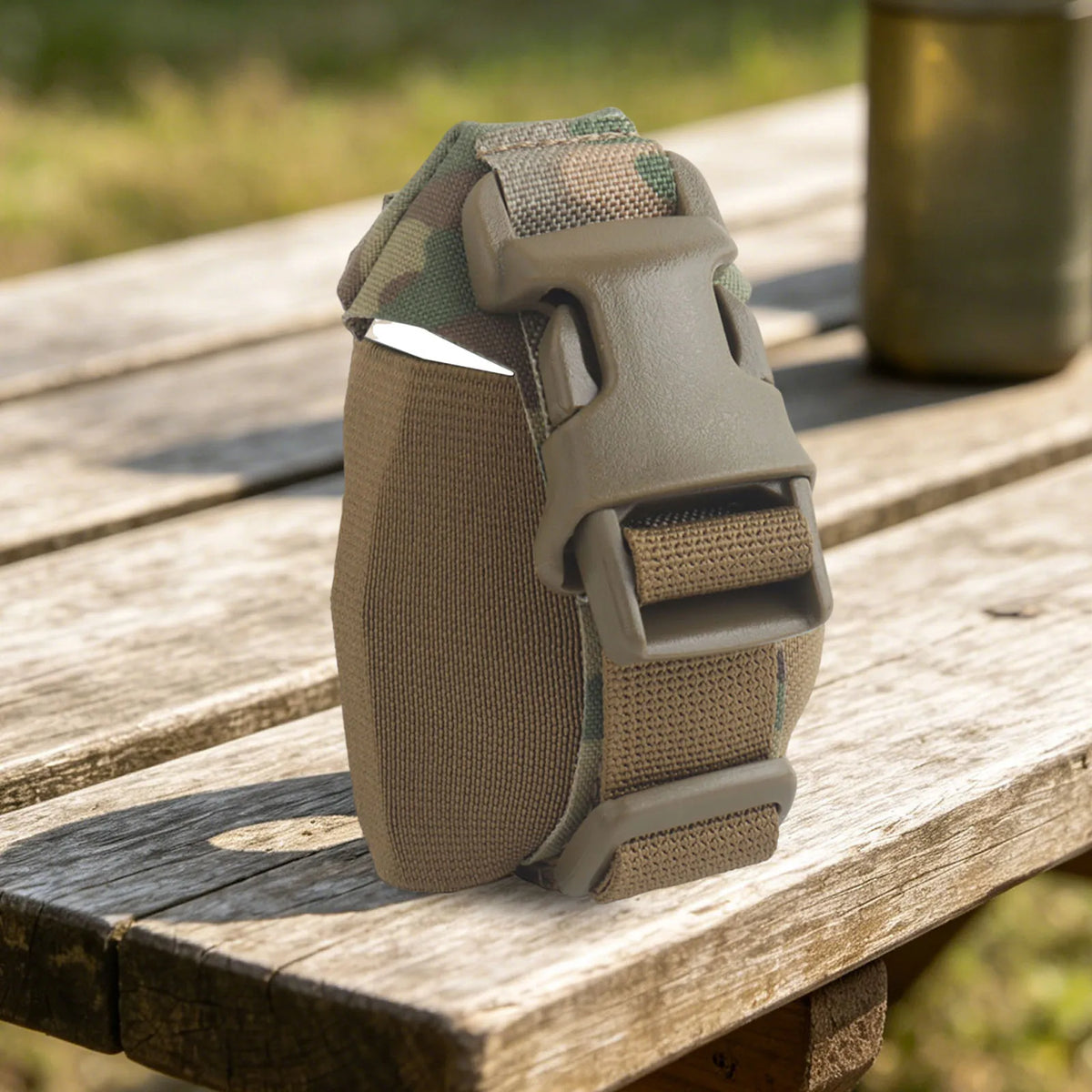 Tactical GP-12 Grenade Pouch Flexible Storage Bag Plate Carrier Molle Elastic Fixed Pocket Grenade Holder Tool Bag for Outdoor