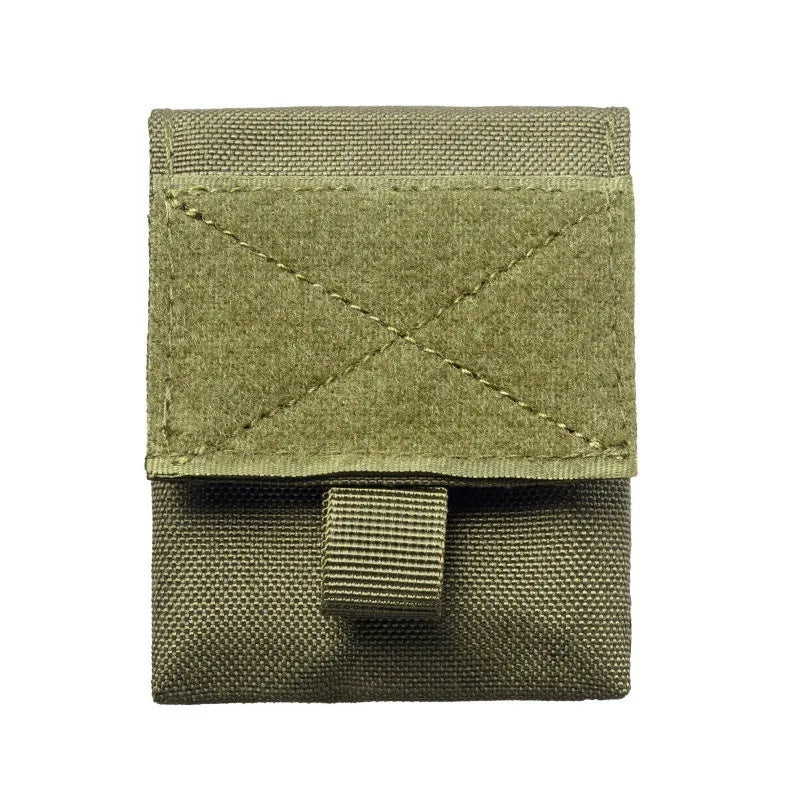 Small Molle Pouch Mini Wallet Utility EDC Tool Waist Pack Organizer for Outdoor Hiking Camping Hunting Ammo Mag Bag