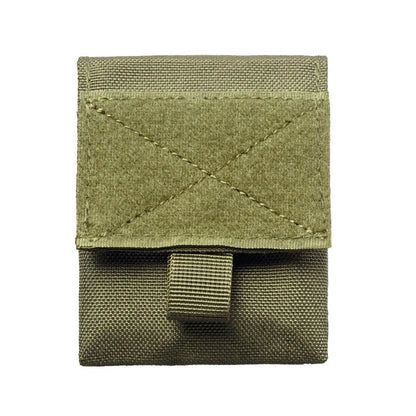 Small Molle Pouch Mini Wallet Utility EDC Tool Waist Pack Organizer for Outdoor Hiking Camping Hunting Ammo Mag Bag