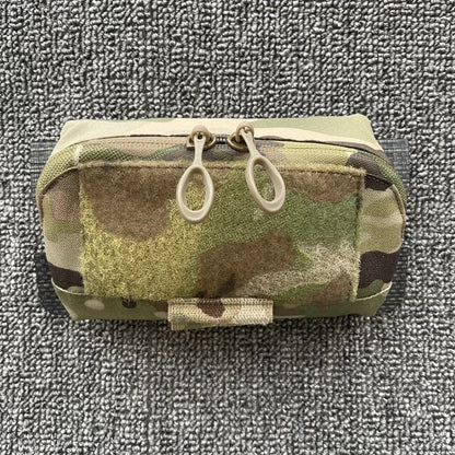 Tactical Admin Bag Vest Chest Hanging Expansion Molle Panel Map Pouch Multicam Attachment Sundry Bag