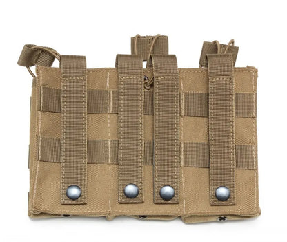 Tactical Triple Molle Magazine Pouches Airsoft AK 7.62 5.56mm M4 AR 15 Rifle Mag Bag Hunting Vest Accessories
